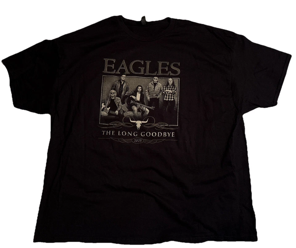 Camiseta de concierto The Eagles The Long Goodbye Tour Sphere Las Vegas 2025 Foto 2 de 3