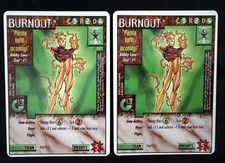 Wildstorms CCG Burnout Gen 13 Unlimited Lot of Two
