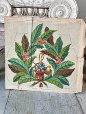 1850 Embroidery graph French Berlin work embroidered pattern Sajou Wall art vin