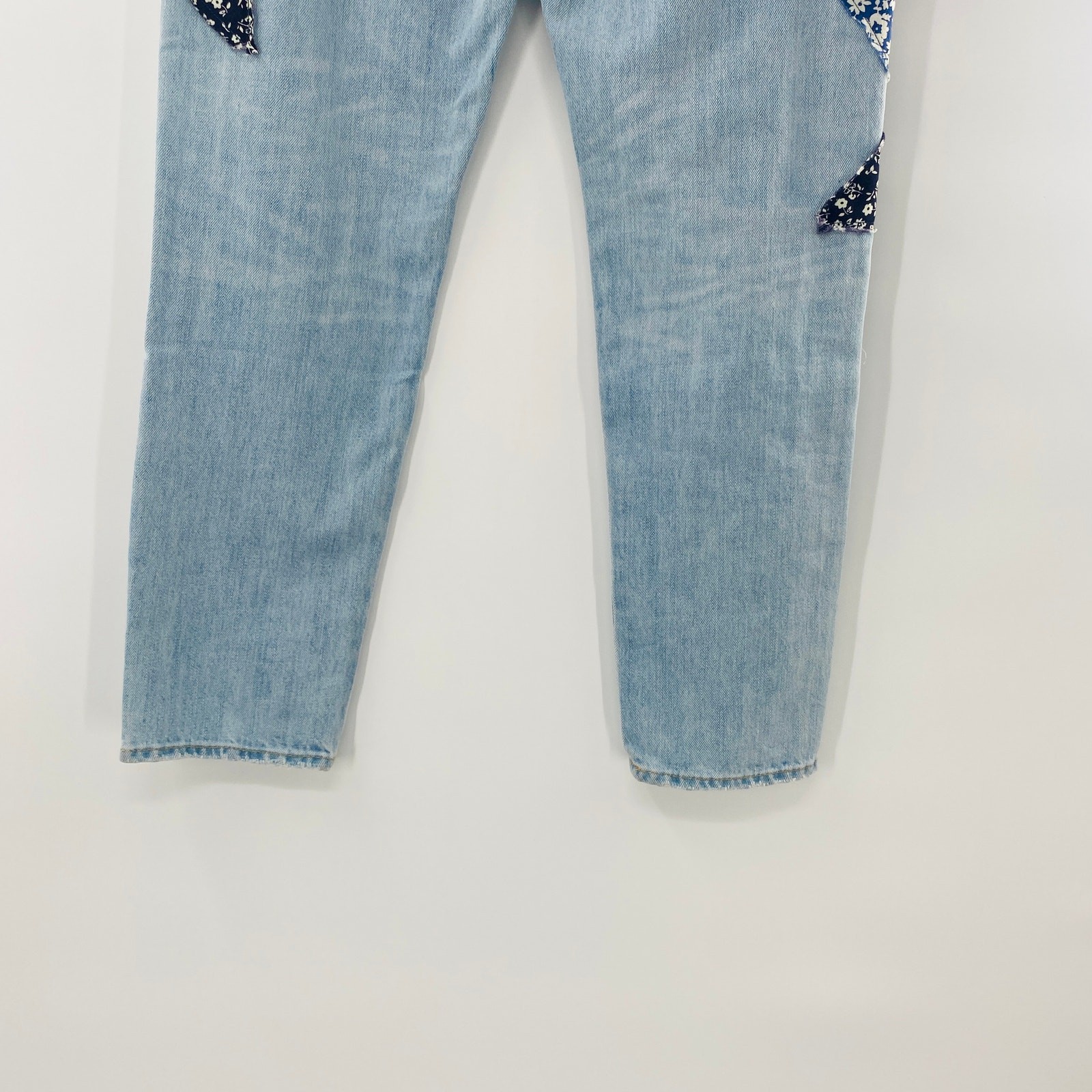 NEW Polo Ralph Lauren Avery Boyfriend Kipton Wash Patchwork Star Print Jeans 26 thumbnail 14