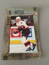 1998-99 Ottawa Senators NHL Hockey Team Issued Postcard - Marian Hossa