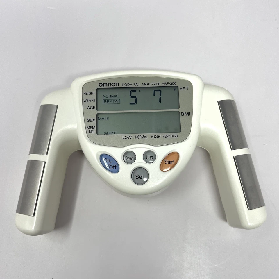 Omron HBF-306 Body Logic Analizador Portátil de Grasa Corporal Calculadora de Medición de IMC Foto 2 de 4