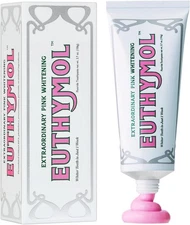 EUTHYMOL Whitening Toothpaste (3.7fl oz) - Stain Removal in 2 Weeks,... 