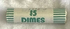 1985 Denver Mint Brilliant Uncirculated Roll of Roosevelt Dimes (50 Coins)