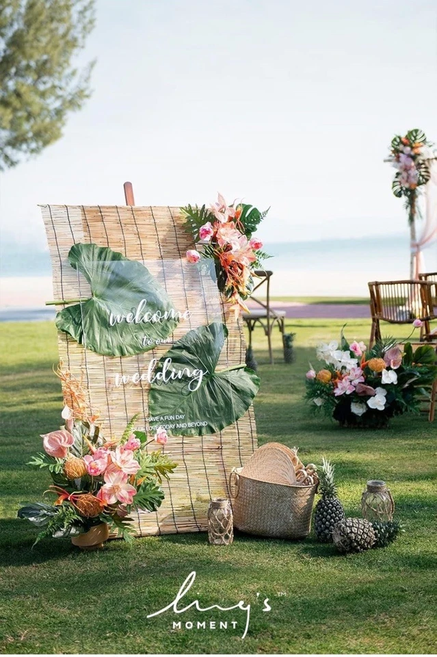 Caja de flores falsas Ling's Moment, tallos verdes artificiales de imitación rosas de espuma Foto 3 de 4