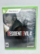 Resident Evil 4 Remake Game for Microsoft Xbox Series X (2023) Tested MINT Disc