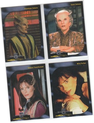Babylon 5 Special Edition SE - 4 Karten ''Faces Of Delenn'' Chase Set D1 D2 D3 D4