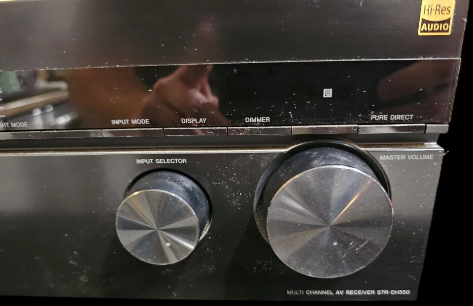 Sony STR-DH550 5.2 Ch 4K HDMI Home Theater Surround Sound Receiver Stereo System - Image 4 of 4