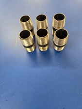 BLACK STEEL -  3/4" X 3" PIPE NIPPLE - NPT - LOT OF 6