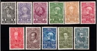 Austria 1910: 1-35 H (ANK 161-171) Original Rubber with Fold (ANK **: 260 €)