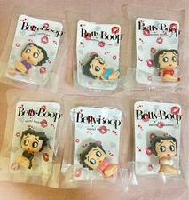 Betty Boop Minifigures in 6 colors New, unopened Japan NEW F/S
