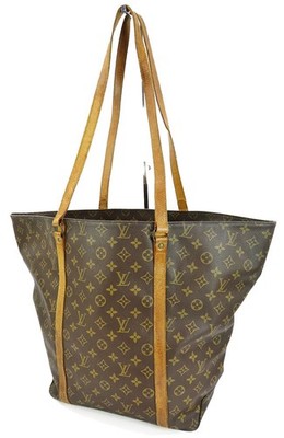 echt LOUIS VUITTON Sac Shopping GM Beuteltasche Monogramm Schultertasche #63718