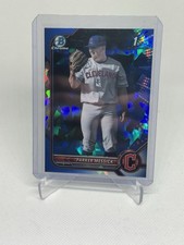 2022 Bowman Draft Sapphire Edition #BDC-71 Parker Messick - GUARDIANS