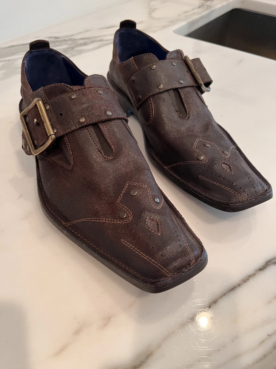 Mark Nason Vintage Men\'s Vero‎ Cuoio Square Loafers in Brown Men Size 10 Mark Nason Casual Loafers & Slip-On for Men for sale | eBay main image 3