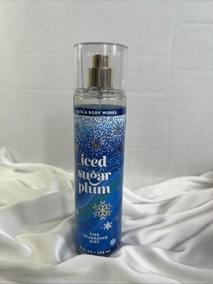Bath & Body Works ICED SUGAR PLUM Fine Fragrance Body Mist 8 oz New