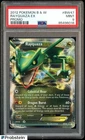 2012 POKEMON BLACK & WHITE PROMO #BW47 RAYQUAZA EX PROMO PSA 9 MINT