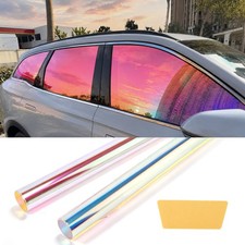 Car Window Tint Film Iridescent - Glass Windshield Sun Shade Heat Uv Block Usa Car Window Tint Film Iridescent - Glass Windshield Sun Shade Heat Uv Block Usa