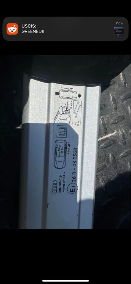 Barras de techo originales Audi/Thule Foto 3 de 4