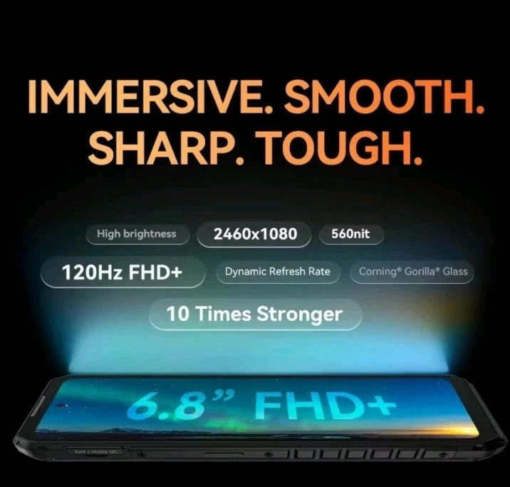 IIIF150 B2 Pro Rugged Thin Smartphone 24GB+256G 6.8" 108MP/Night Vision 10000mAh - Bild 4 von 4