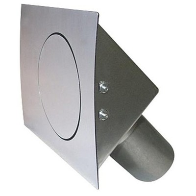 Hagan 450VQP 45 Degree Slight Curve Series RH Hinge Oval Fuel Door