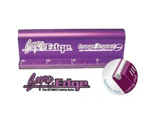 64" SOOPER EDGE Purple Anodized Safety Ruler