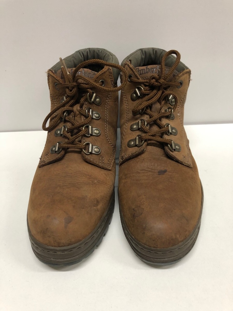 Timberland women size 8 Hiking ankle Boots Brown/army green  display picture 3