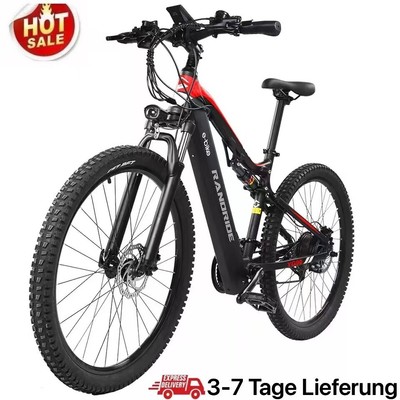 RANDRIDE YG90B 27.5 Zoll CST Reifen,100OW Elektrofahrrad,48V 17Ah 45km/h E-Bike