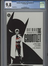 BATMAN CHRONICLES THE GAUNTLET 1 CGC 9.8 Robin WHITE PAGES WEEKS COVER AND ART 