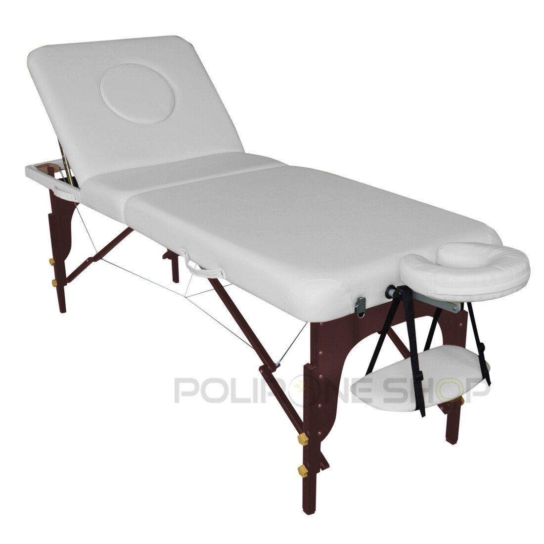 Table De Massage Pliable ZAR En Bois - 192x70cm, Hauteur Réglable, Pour Soins Et Tatouage
