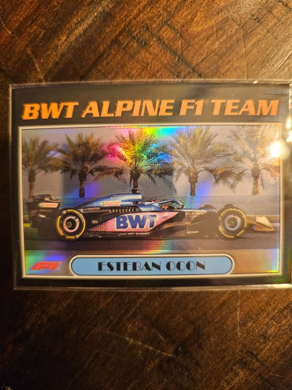 2023 Topps Chrome Esteban Ocon Autos of 1977 #AU77-EO