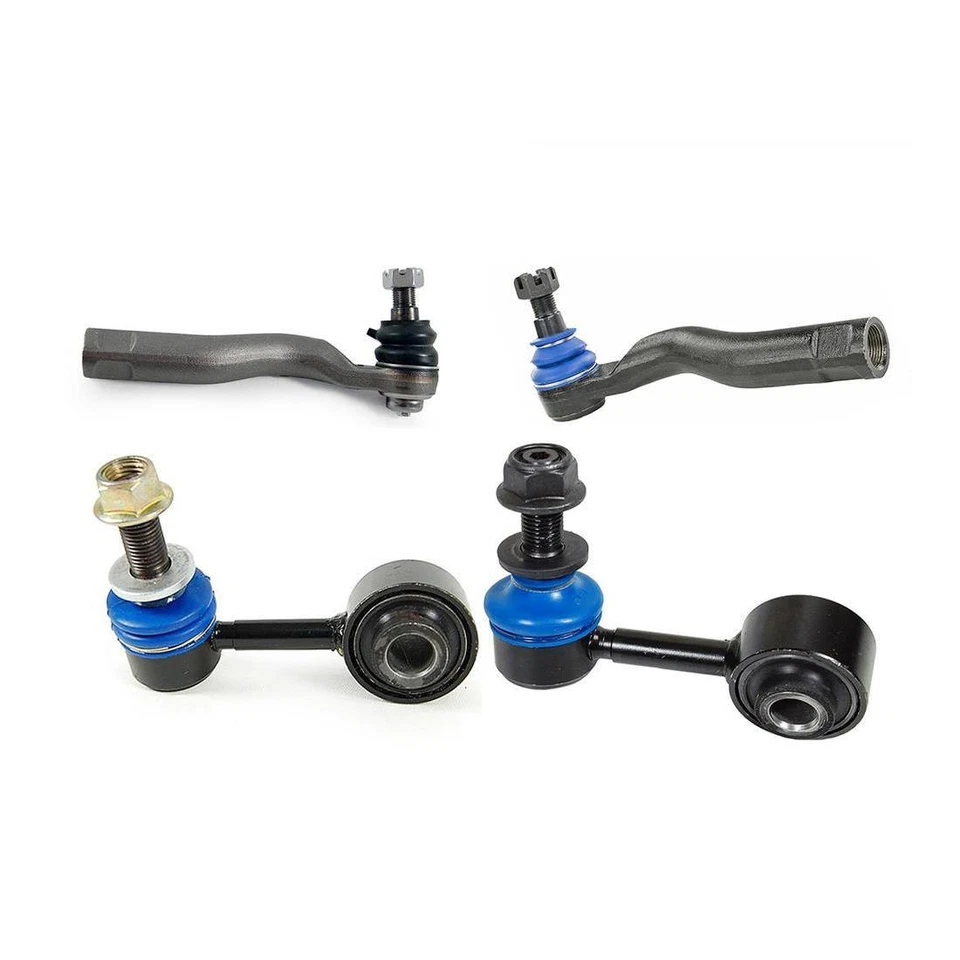 Mevotech 4x Front Tie Rod End Sway Bar Link For 2007-2018 Toyota Tundra PG - Imagem 2 de 4