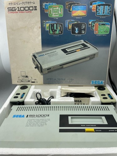CONSOLE DE JEU vidéo ordinateur Sega SG-1000II avec boite vintage rare EUR 172,83 - FR