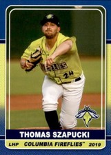 2019 Columbia Fireflies Grandstand 25 Thomas Szapucki Palm Beach Gardens Florida