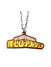My Hero Academia Text Anime Manga Series Pendant Charm Necklace