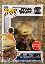 Funko Pop!  Jar Jar Binks #500 Star Wars GameStop Exclusive 