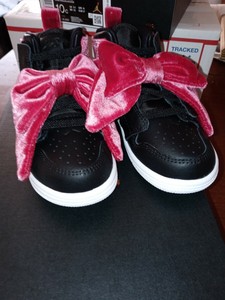 air jordan 1 mid bow casual shoes