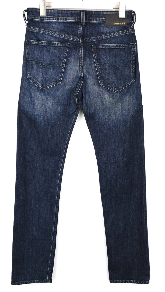 DIESEL Buster Regular Slim Tapered 0095W Stretch Jeans Men s W29 L32 Whiskers