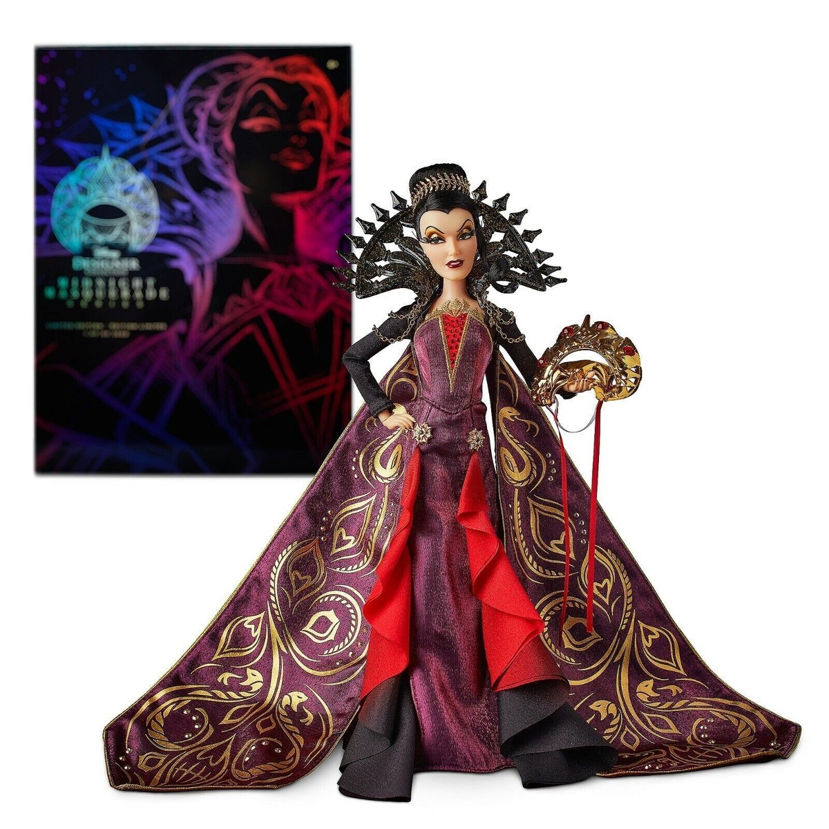 Disney Midnight Masquerade Evil Queen Designer Collection Doll