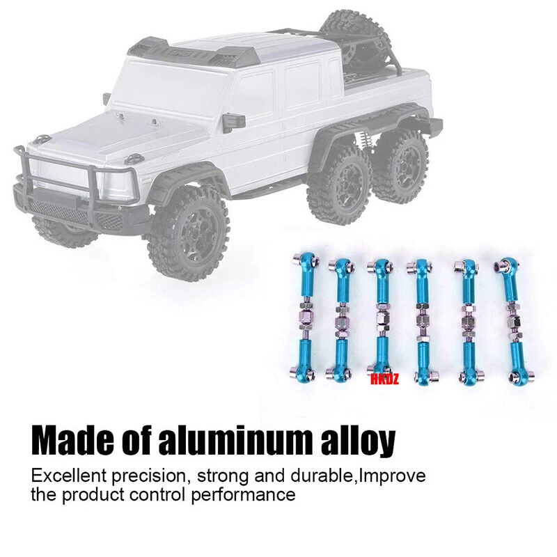 Alu Spurstange Lenkgestänge Spannschloss Lenkservo Für 1/10 RC Auto Buggy Modell - Bild 3 von 4