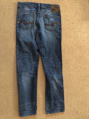 NICE Silver Konrad slim EMC Denim blue jeans mens 30-31 x 31