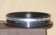 Generic 77mm Screw-In Adapter with Retaining Ring