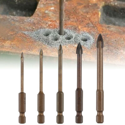 5Pcs 3-8mm Efficient Universal Drilling Tools Drill Bit Set for Tile Concrete US
