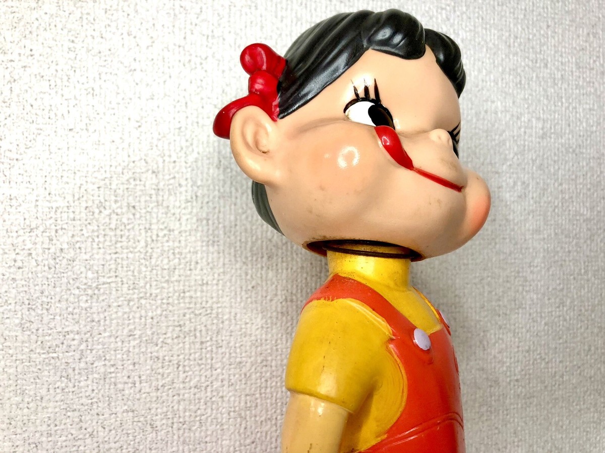 Bobblehead Peko-chan doll Showa retro doll vintage FUJIYA Japan | eBay