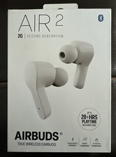 AIRBUDS Air 2 - 2G Second Generation - True Wireless Bluetooth Earbuds - White