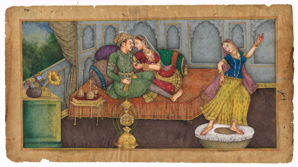 インド宮廷絵画 INDIAN COURT MINIATURE PAINTING インド宮廷絵画 INDIAN COURT MINIATURE PAINTING インド宮廷