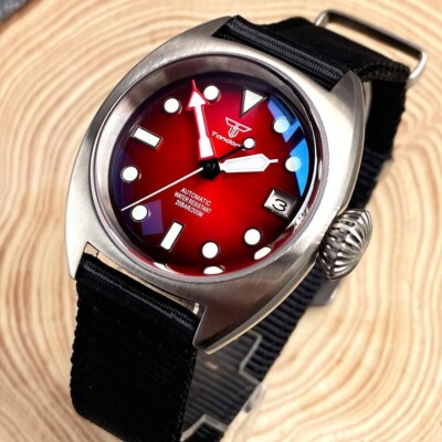 20ATM Double Domed AR Sapphire Glass Japan NH35 Auto Men