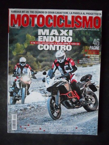 MOTORRAD 8 2013 TEST Enduro KTM 1190 Adventure BMW R 1200 GS [G67-7]