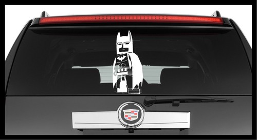 Vinyl Decal Truck Car Sticker Laptop - Dc Comics Batman Lego Batman - Picture 2 of 3