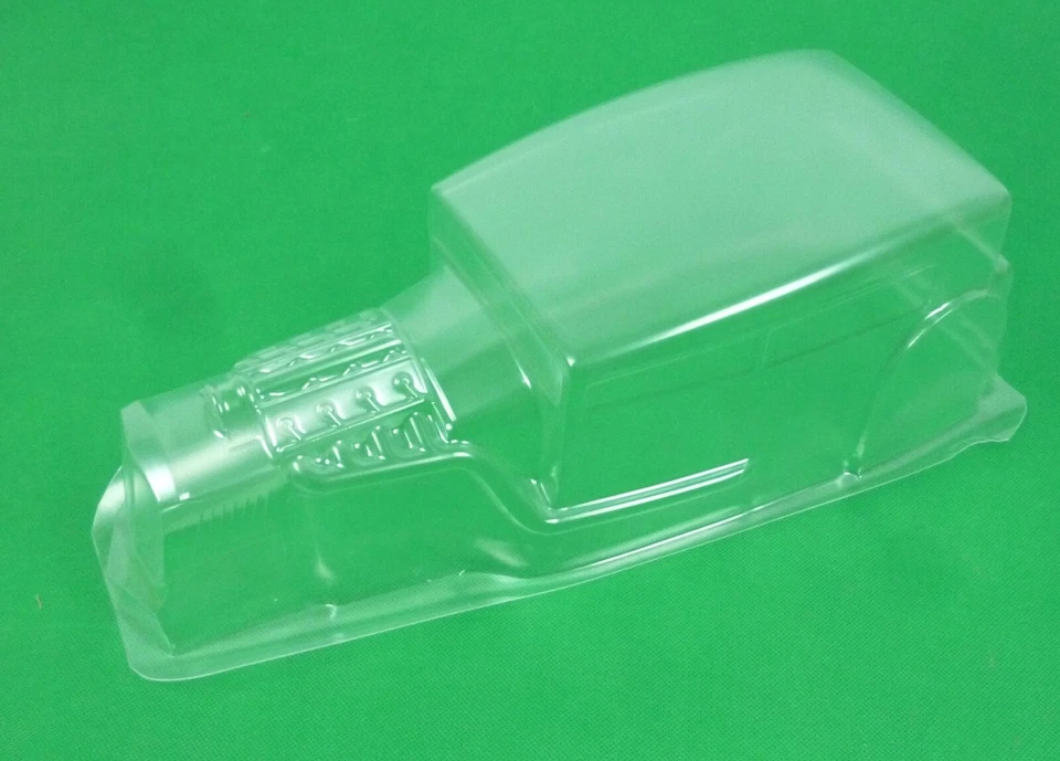 1:10 RC Clear Body Shell - Hot Rod with stickers +extras - Image 3 of 4