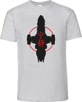 FireFly Serenity Spacecraft schwarz bedrucktes Baumwoll-T-Shirt Unisex oder Damen tailliert